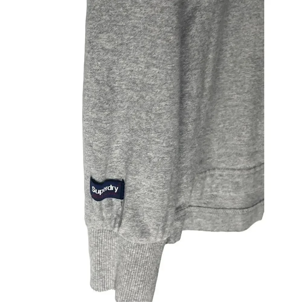 Superdry Classic Long Sleeve Stripe Embossed Polo Shirt